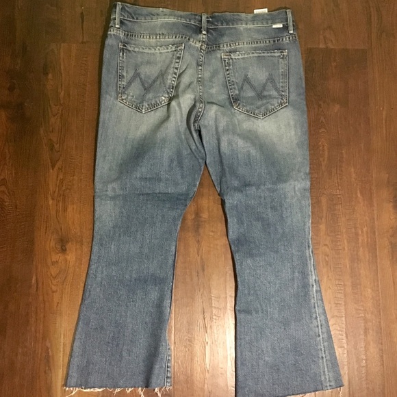 NWOT Mother the Nomad crop fray jeans - Picture 8 of 8